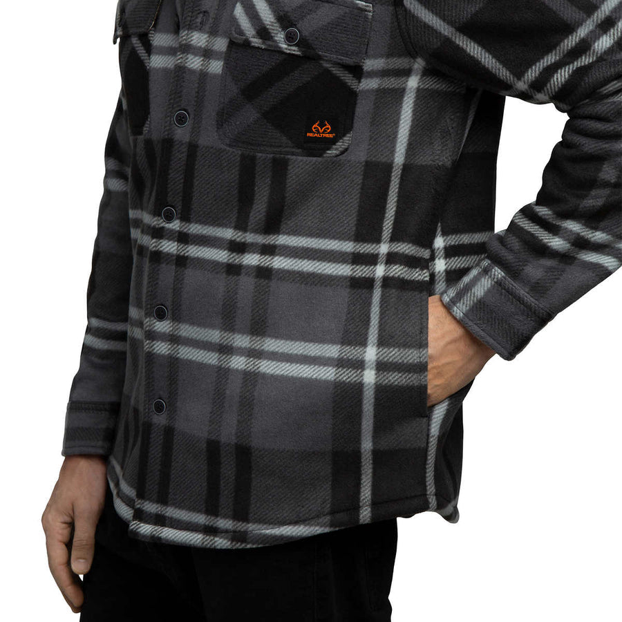 Realtree - Men's Sherpa Lined Jacket