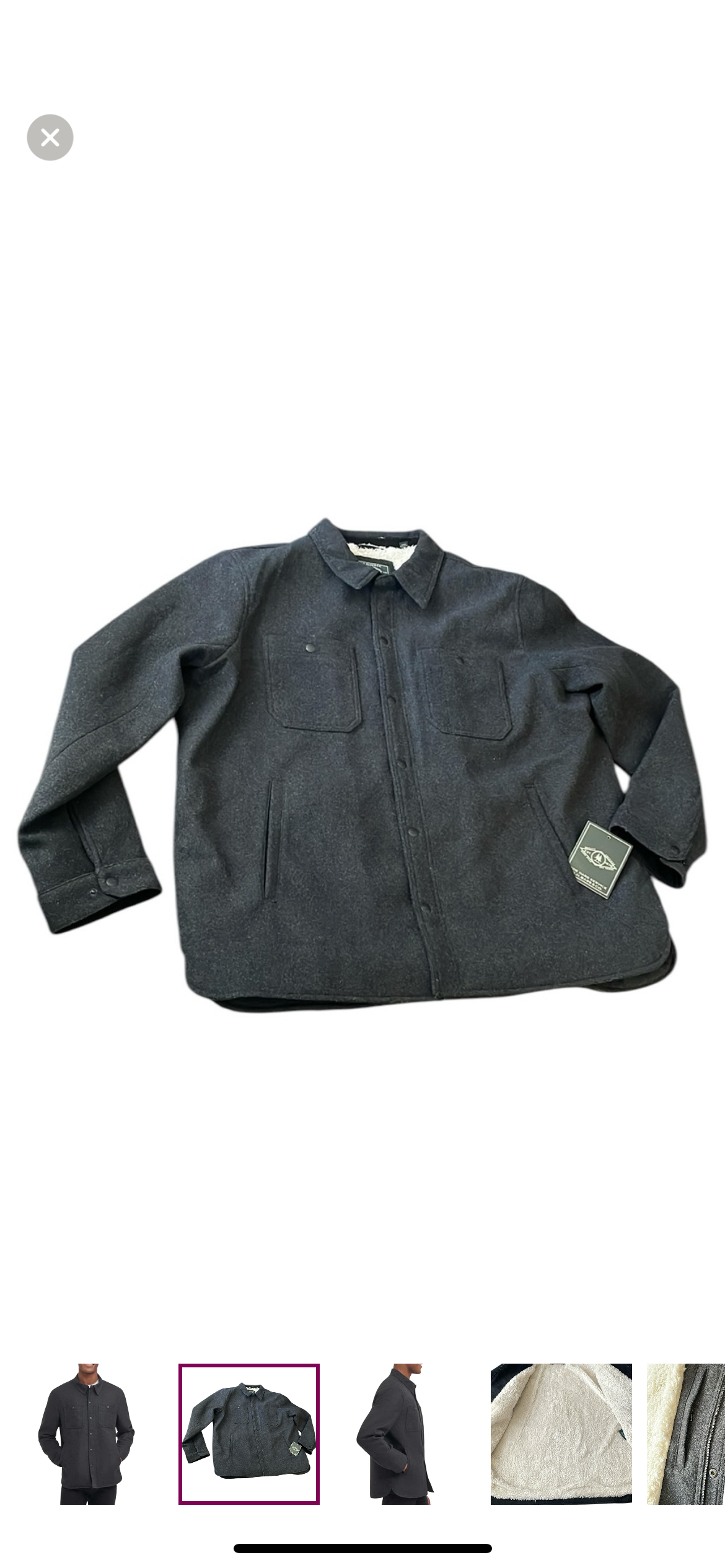 GH Bass & Co - Men's Wool Blended Lined Jacket / Warm Coat