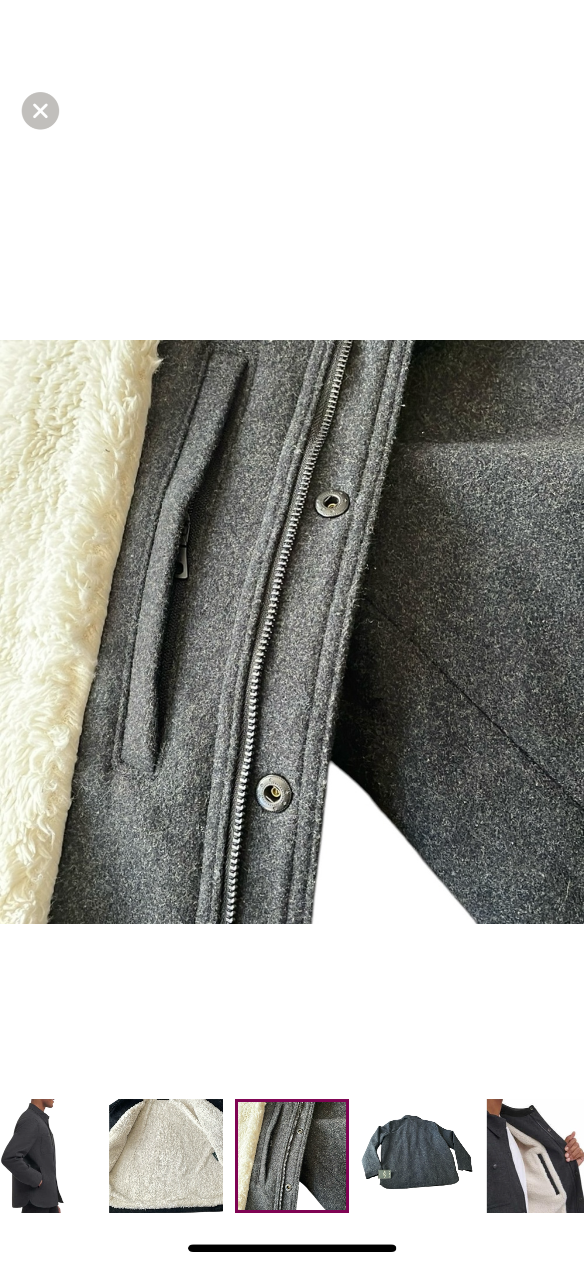 GH Bass & Co - Men's Wool Blended Lined Jacket / Warm Coat