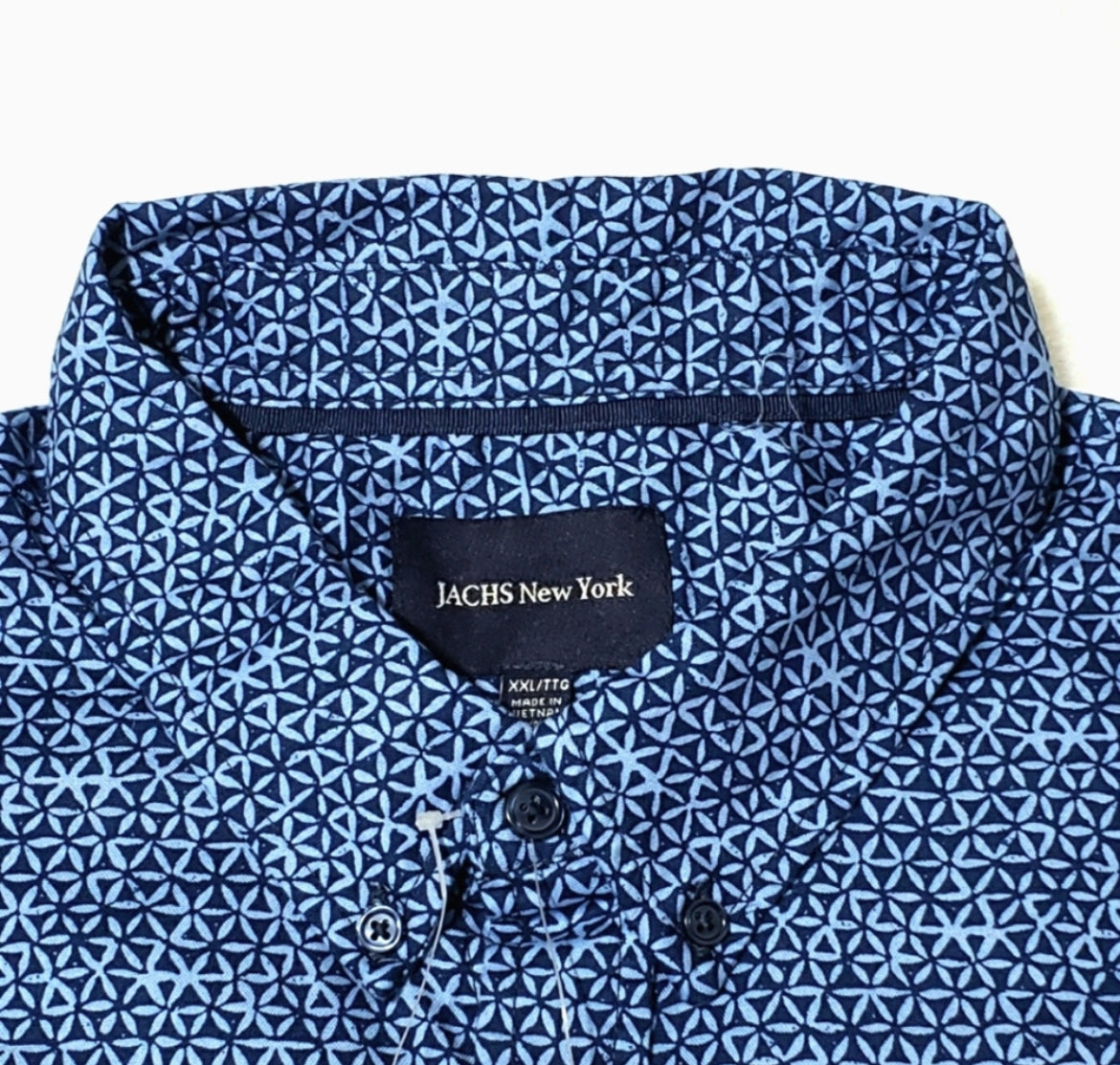 Jachs - Men’s Button Up Short Sleeve Shirt