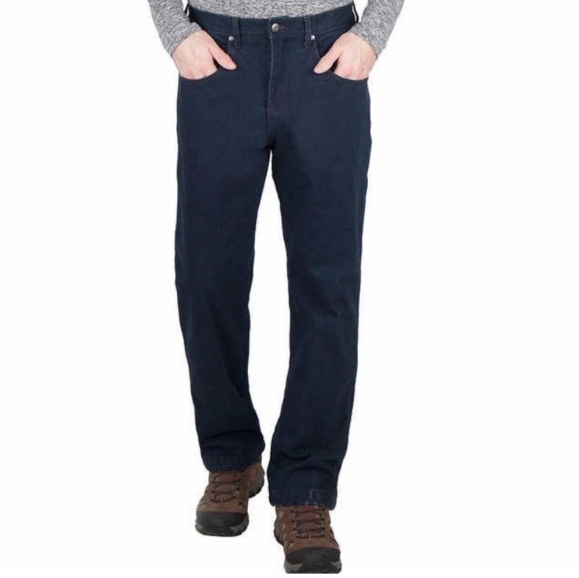 The BC Clothing - Men’s Fleece Lined Stretch Denim Pant