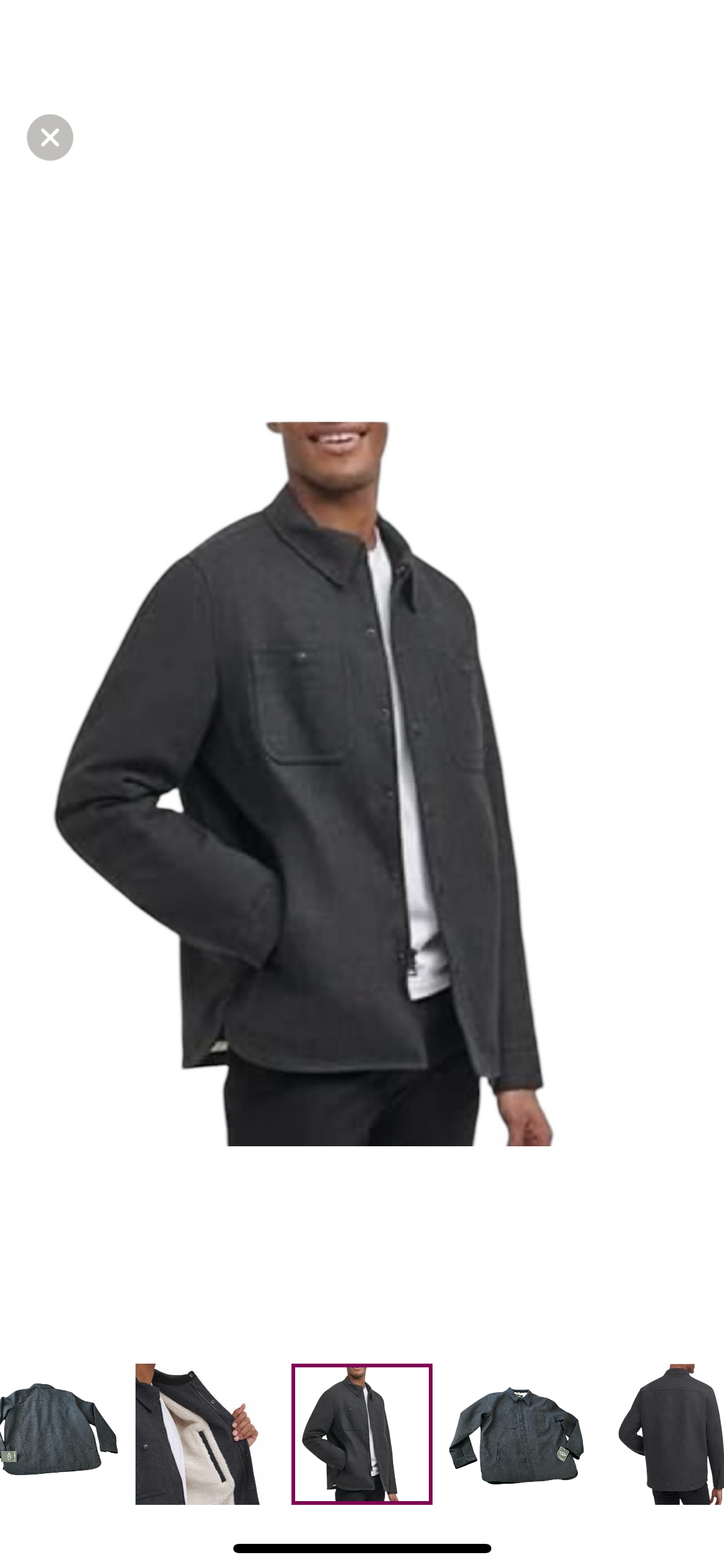GH Bass & Co - Men's Wool Blended Lined Jacket / Warm Coat
