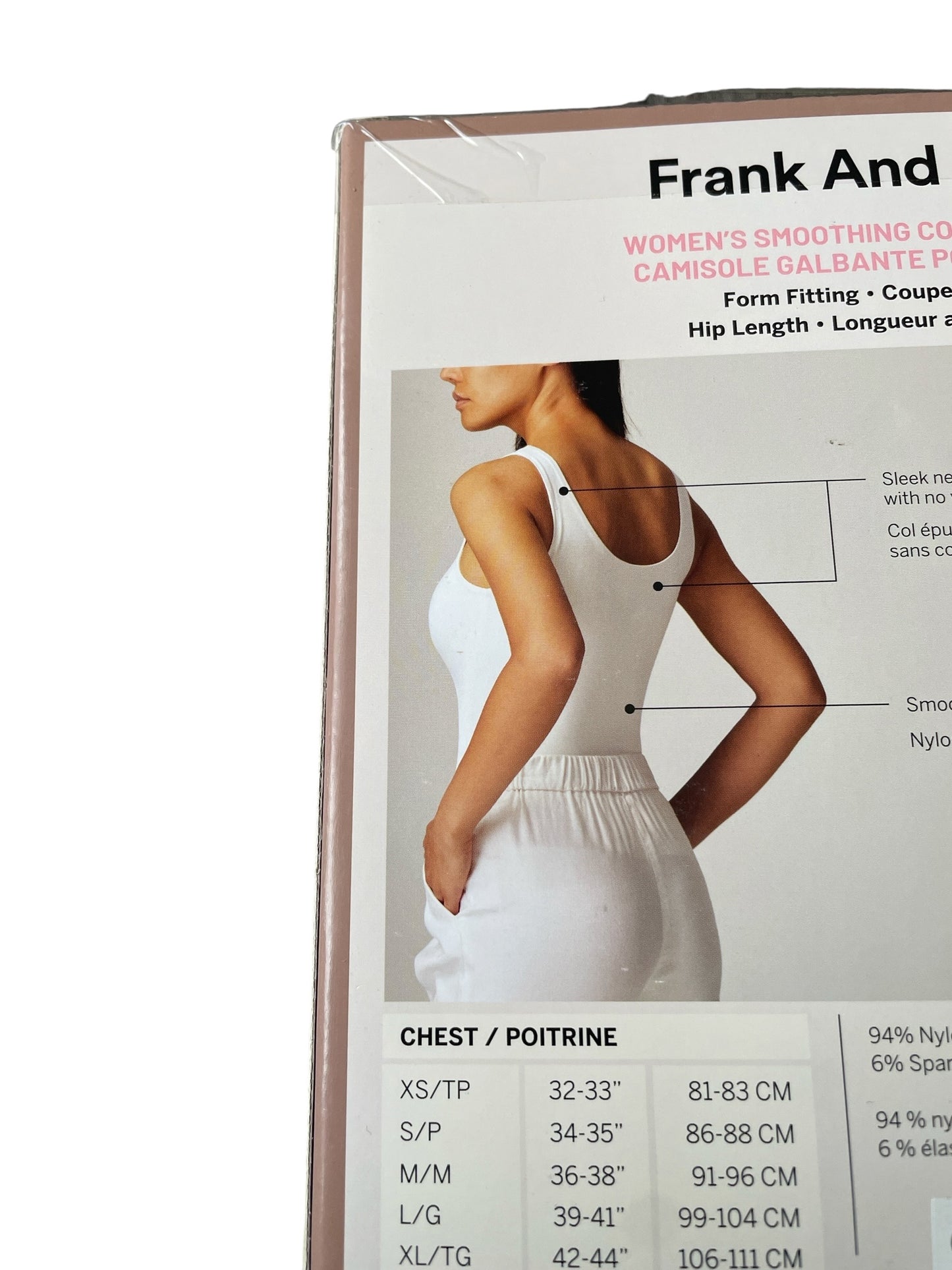 FRANK AND OAK - 2-Pack Women's Smoothing Contour Tank tops