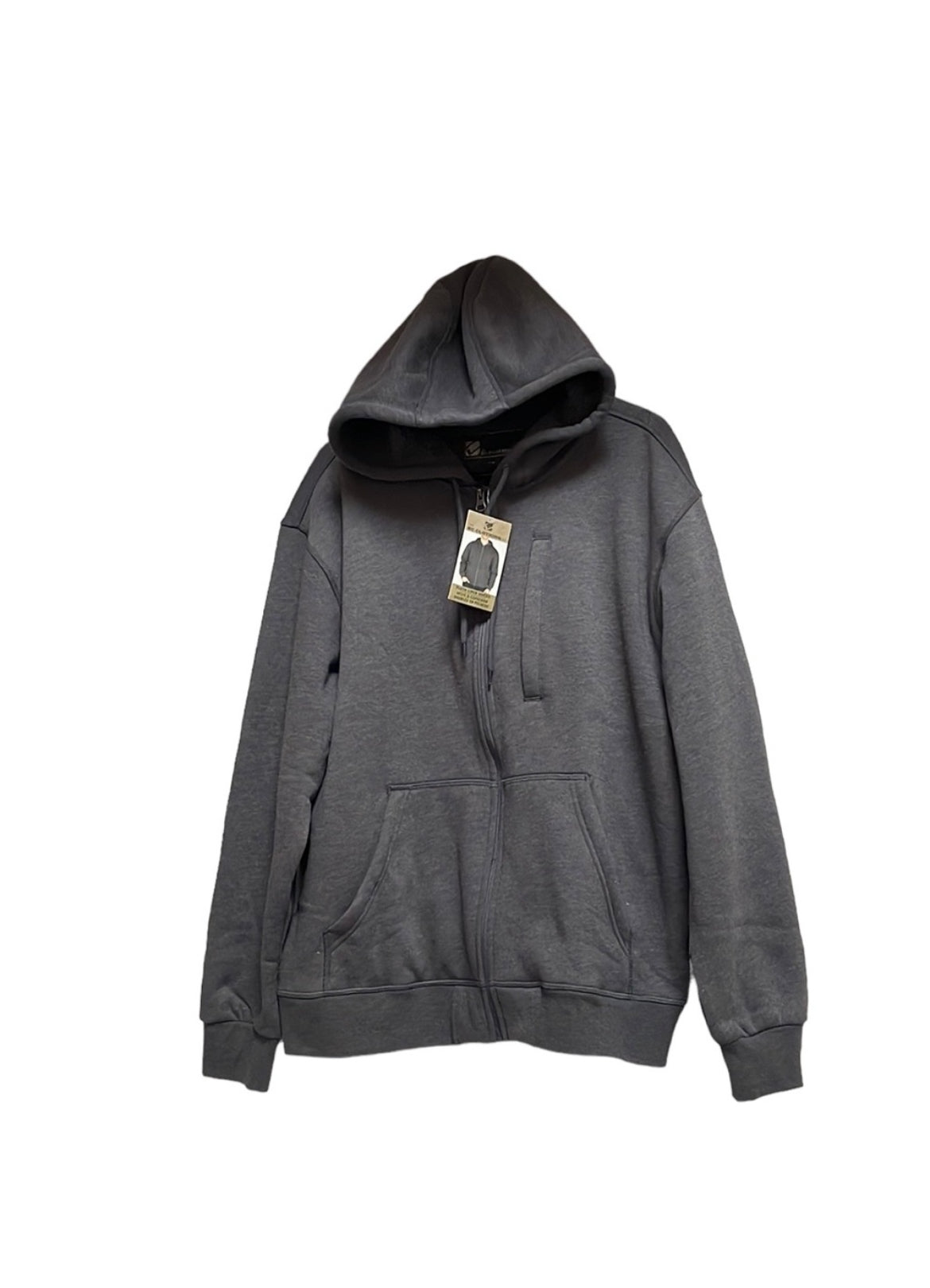 The BC Clothing - Plush Lined Zip Up Hoodie