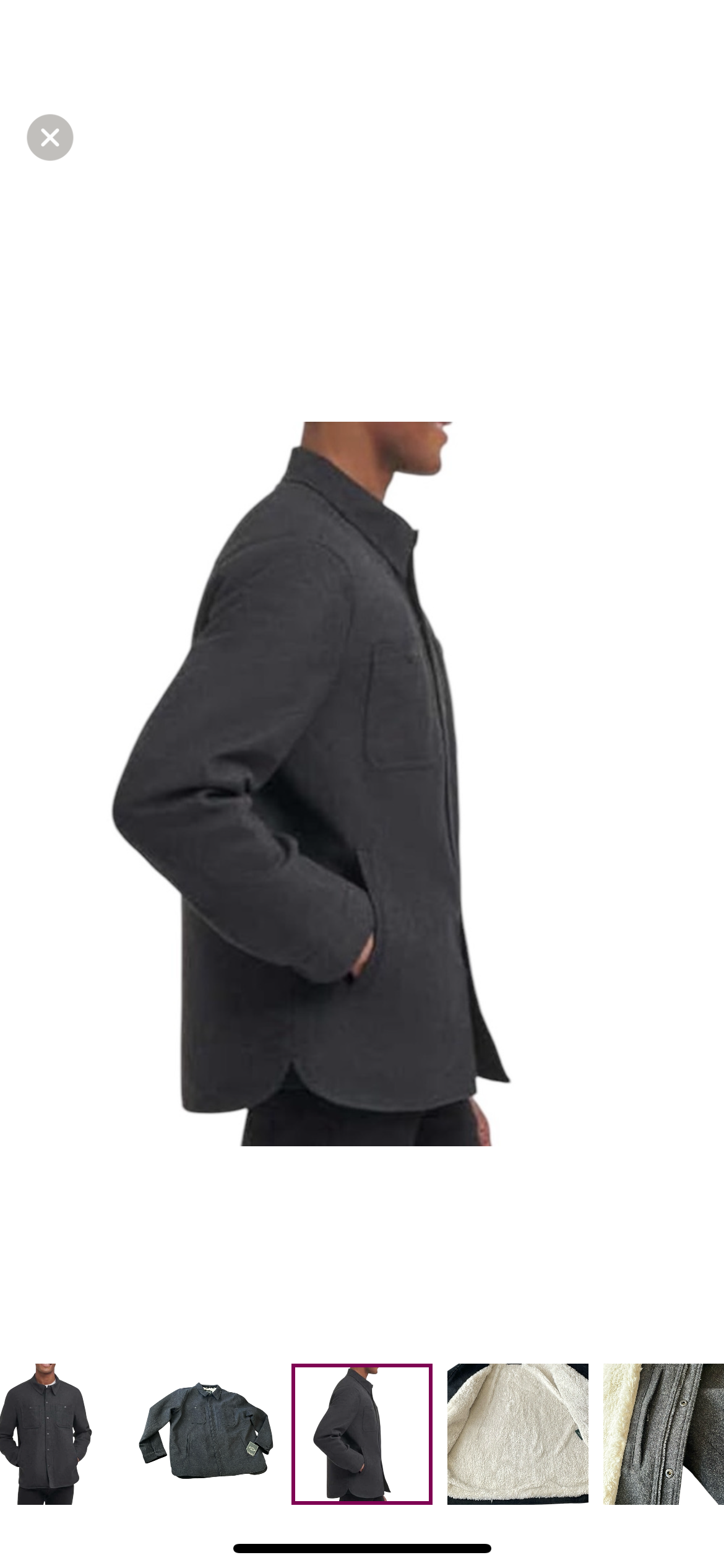 GH Bass & Co - Men's Wool Blended Lined Jacket / Warm Coat