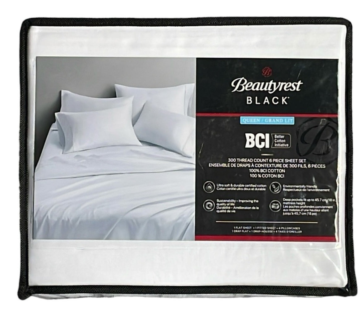 Beautyrest Black - Queen Sheet Set
