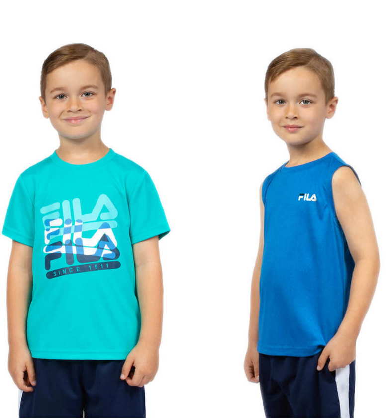 Fila - Boys’ 3 Pc Set ( short + Tops )
