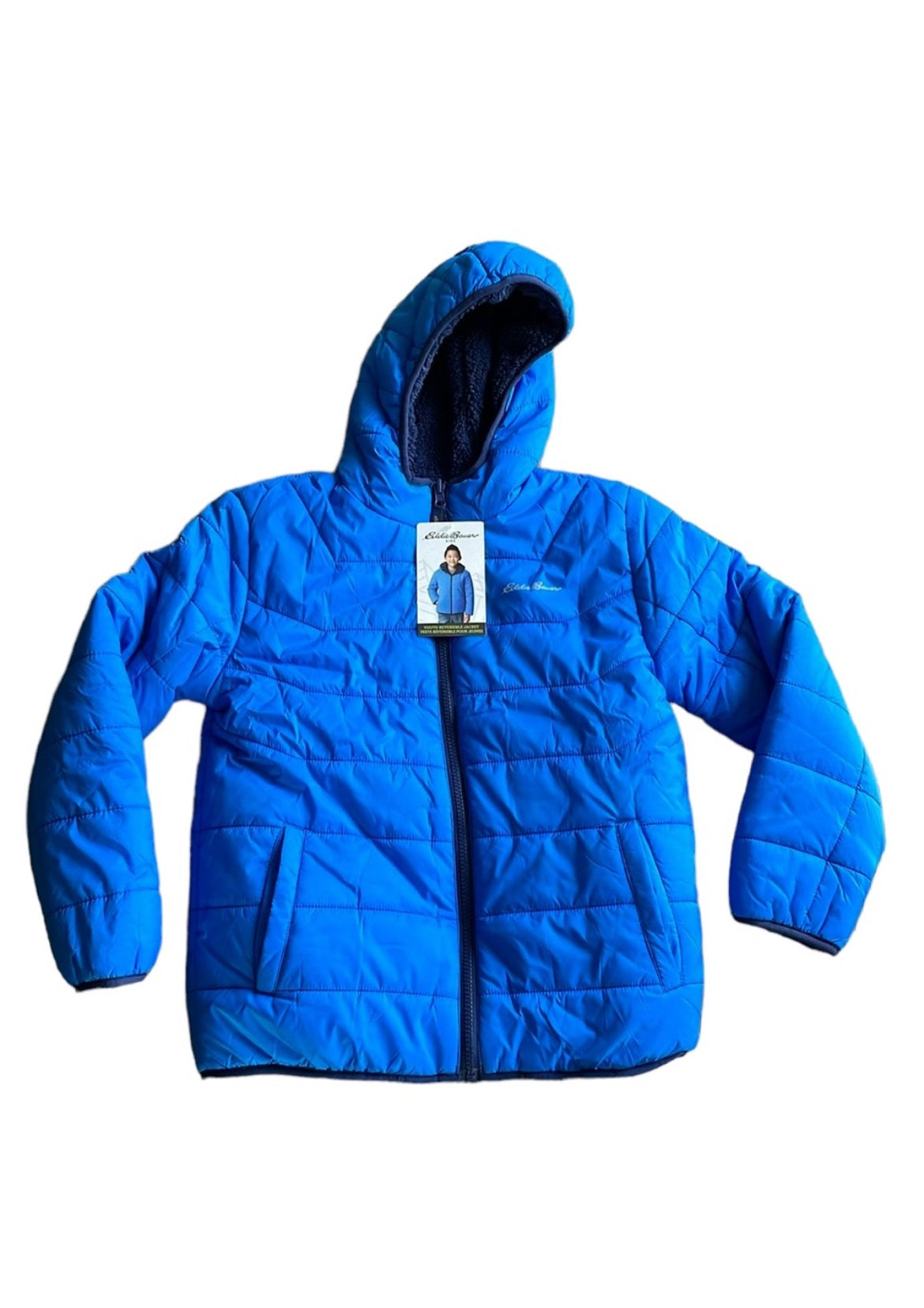 Eddie Bauer - Boys’ Reversible Winter Jacket