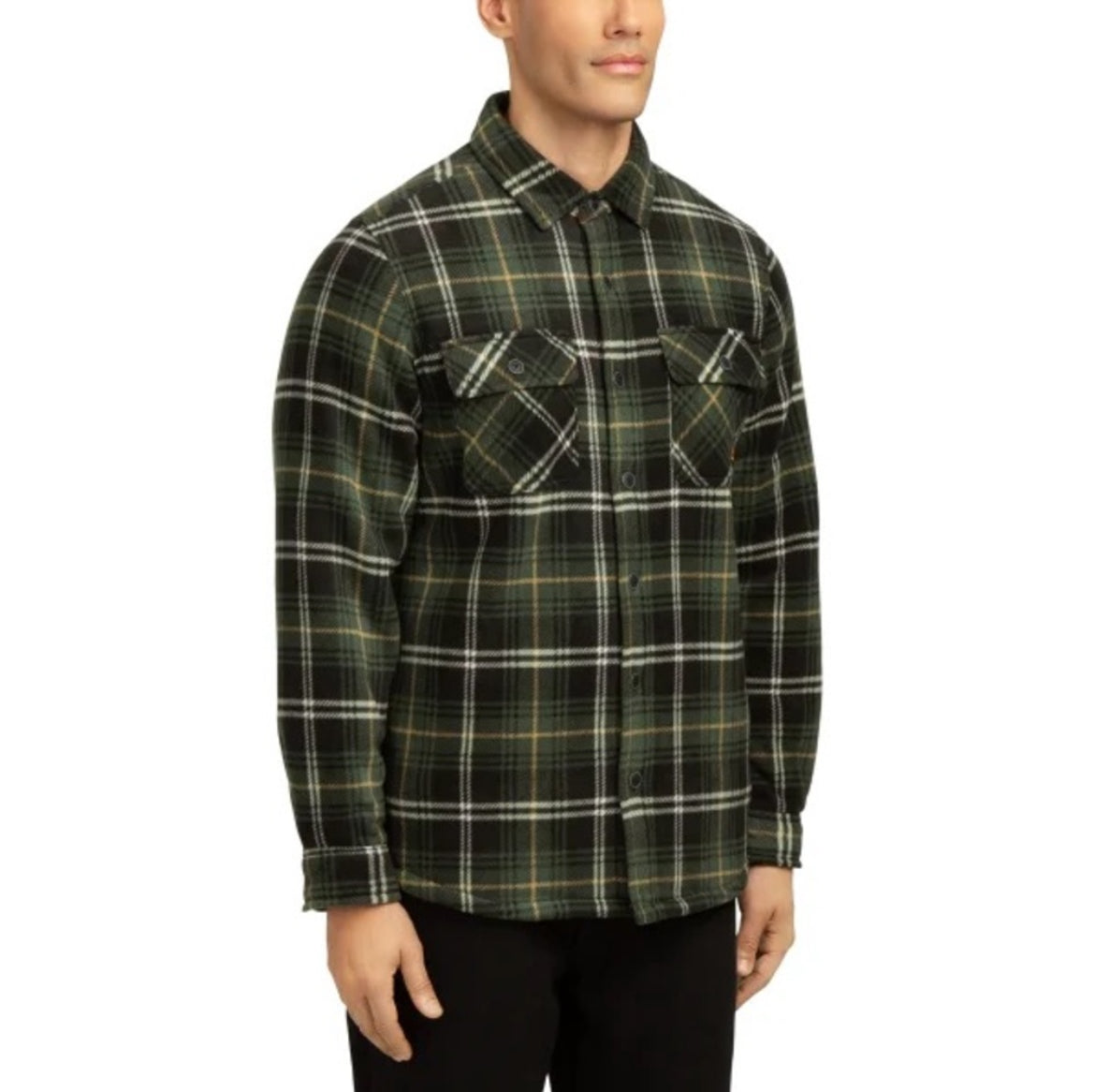 Realtree - Men's Sherpa Lined Shirt Jacket