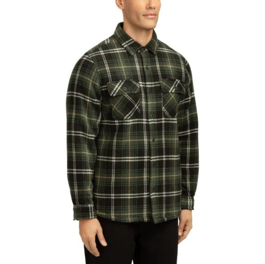 Realtree - Men's Sherpa Lined Shirt Jacket