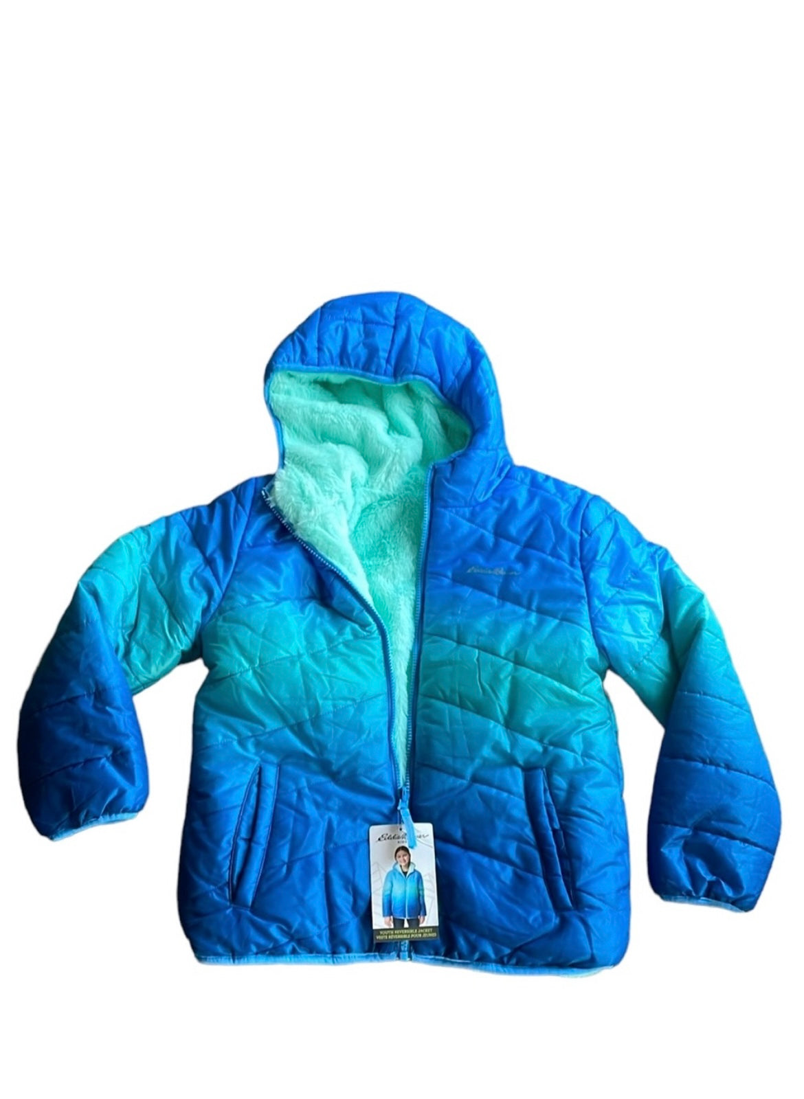 Eddie Bauer - Girls’ Reversible Winter Jacket