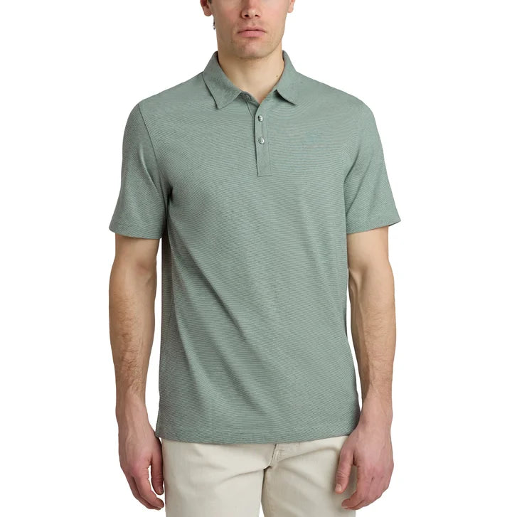 English Laundry - Men's Micro-Striped Polo Shirt
