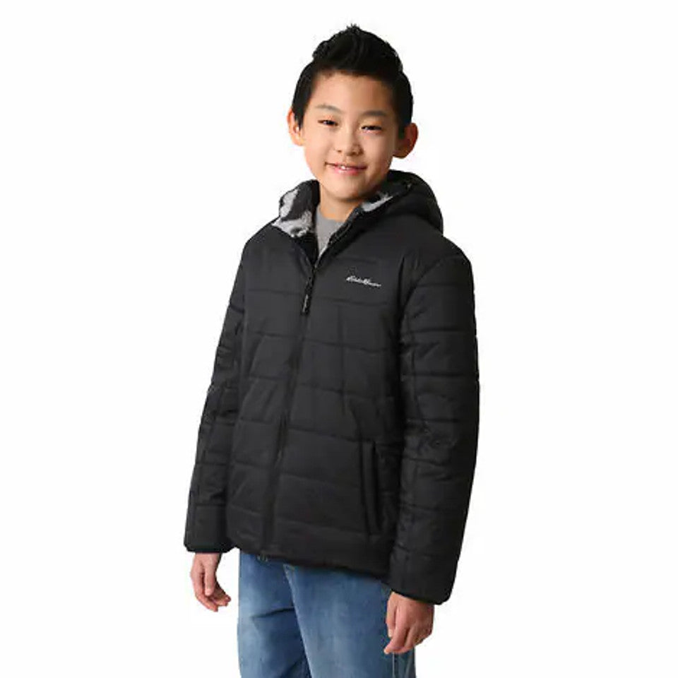 Eddie Bauer - Boys’ Reversible Winter Jacket