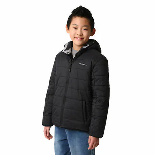 Eddie Bauer - Boys’ Reversible Winter Jacket