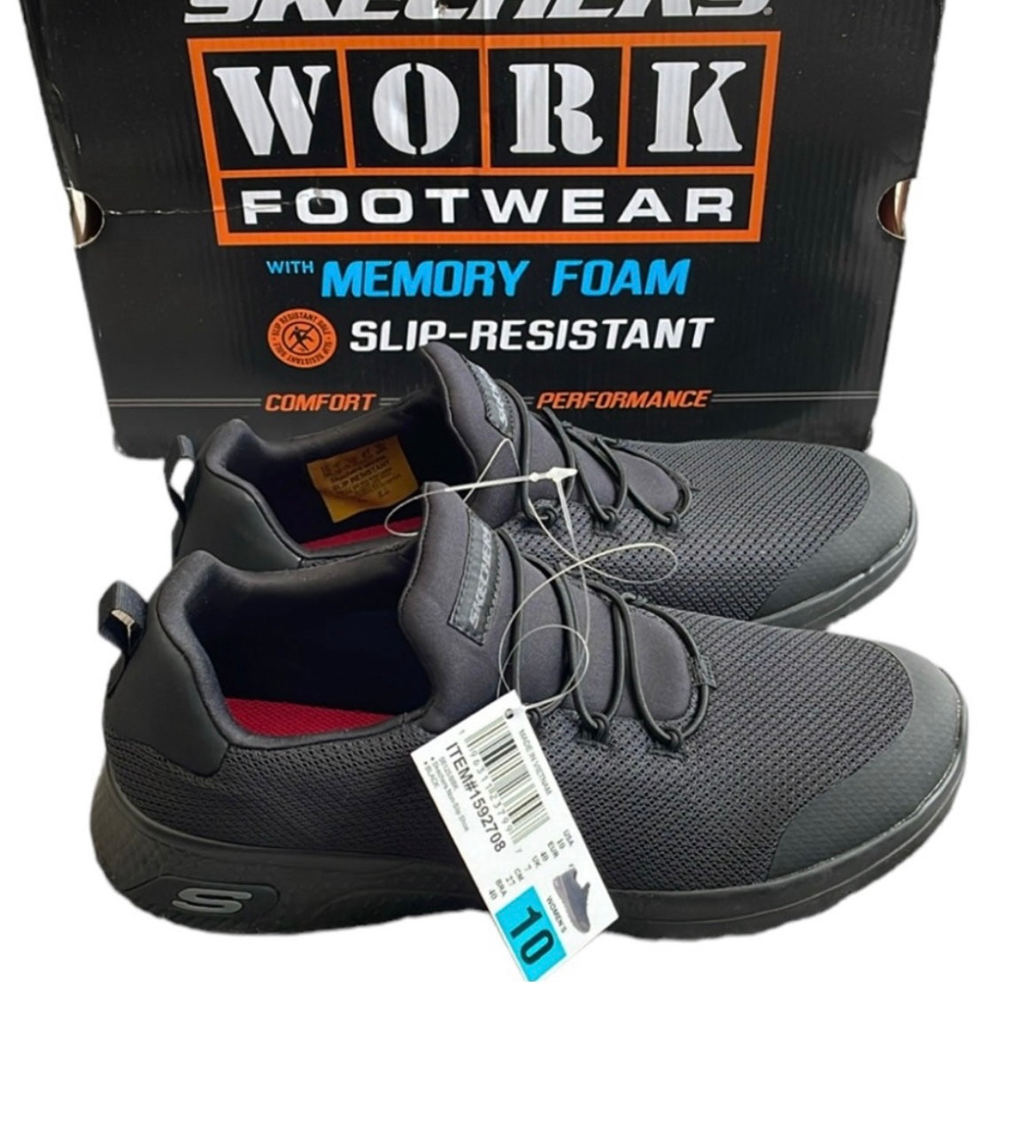 Skechers - Women’s Slip Resistant Workwear Sneakers