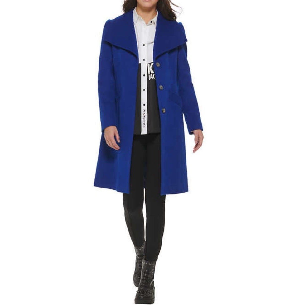 Karl Lagerfeld - Women's Belted Wool Jacket