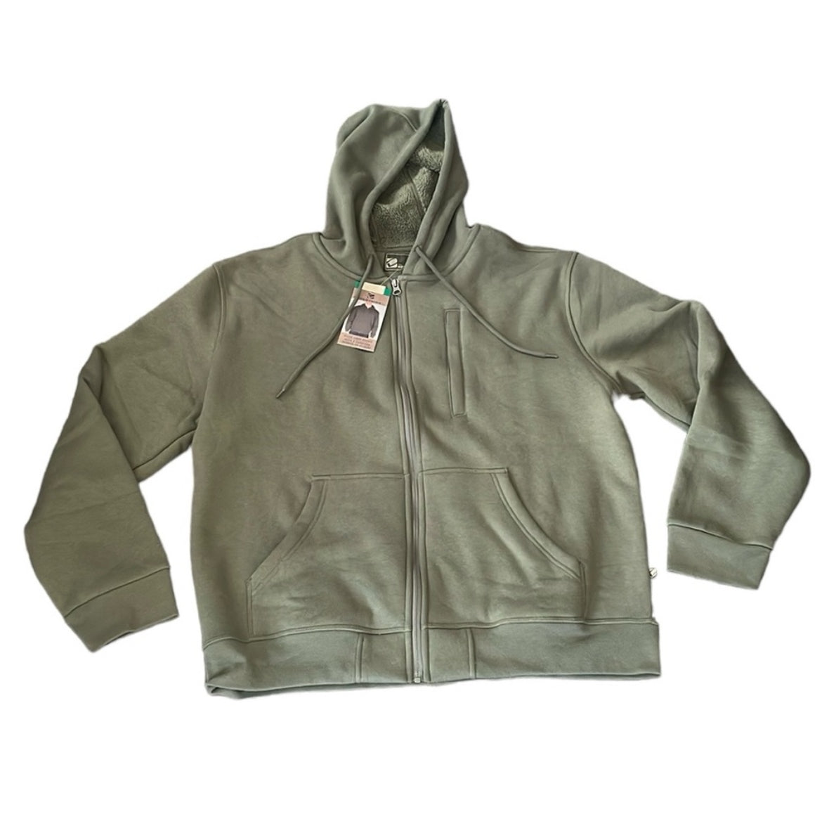 The BC Clothing - Plush Lined Zip Up Hoodie