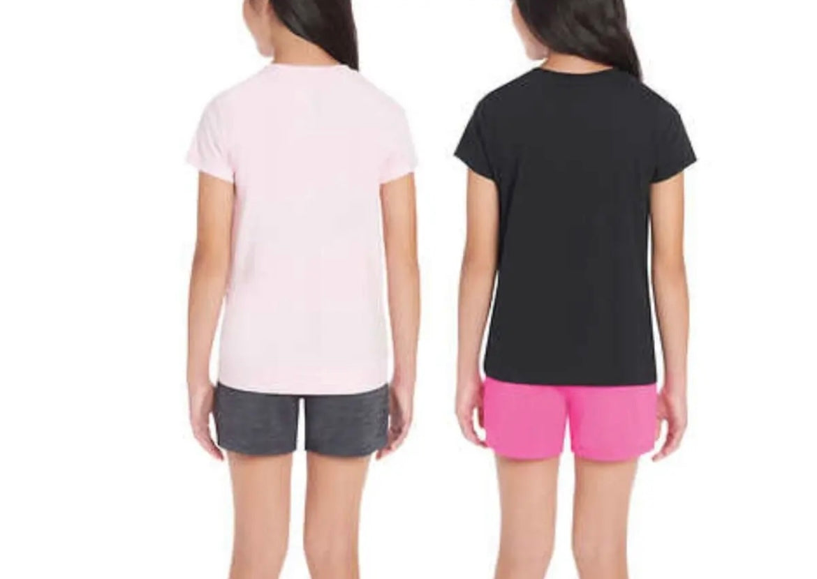 Puma - Girls’ 4 Pc Set ( Shorts & Shirts )