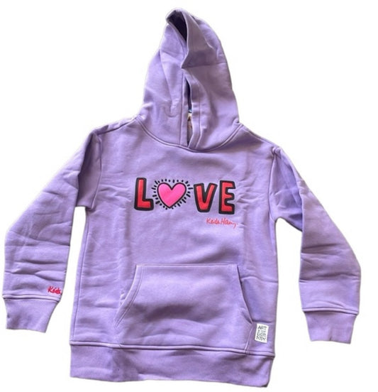 KEITH HARING - Girls’ Pullover Hoodie Sweater