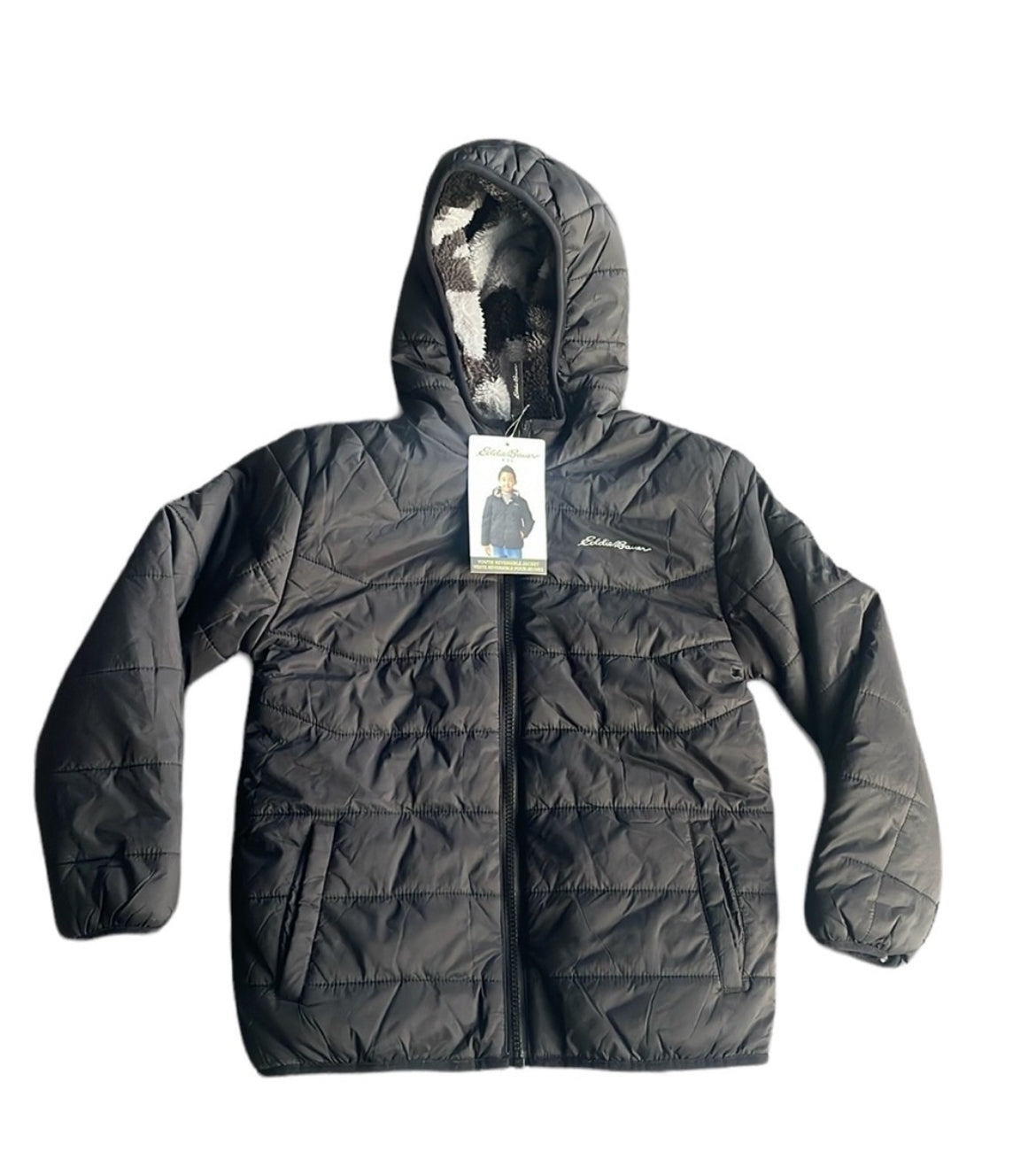 Eddie Bauer - Boys’ Reversible Winter Jacket