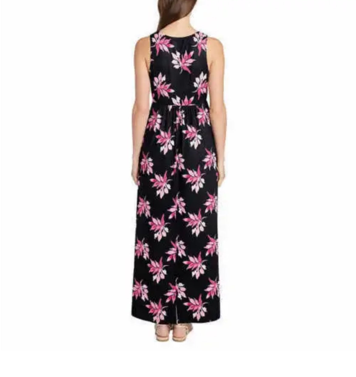 Matty M - Ladies' Sleeveless V-Neck Maxi Dress
