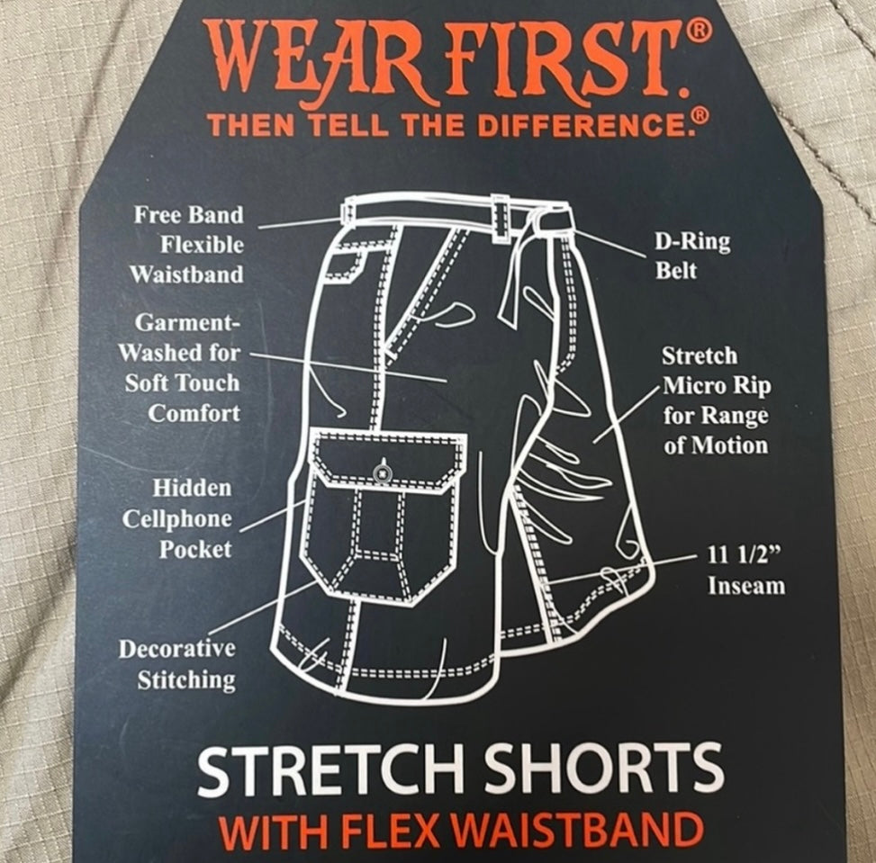 Wearfirst - Belted Cargo Shorts