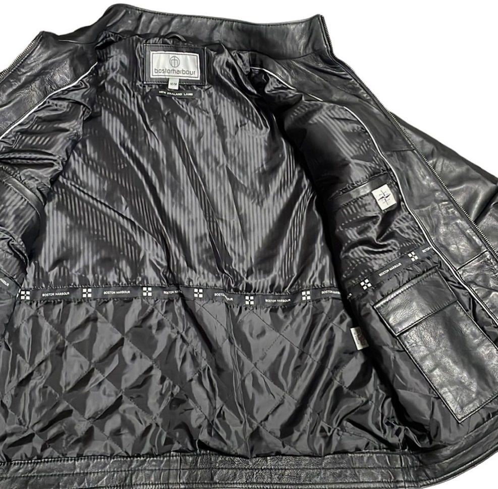 Boston Harbour - Men’s Genuine Leather Jacket