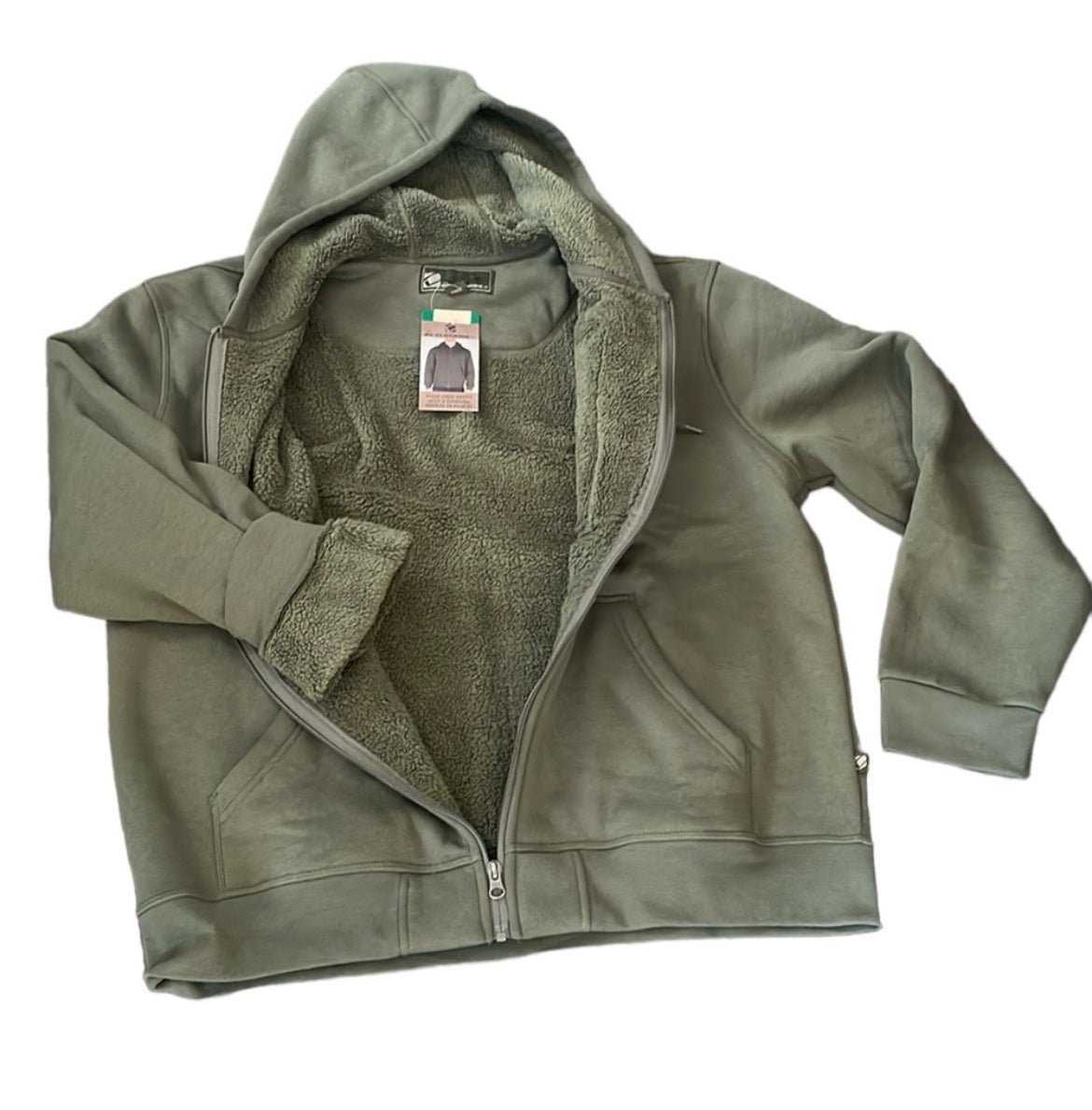 The BC Clothing - Plush Lined Zip Up Hoodie