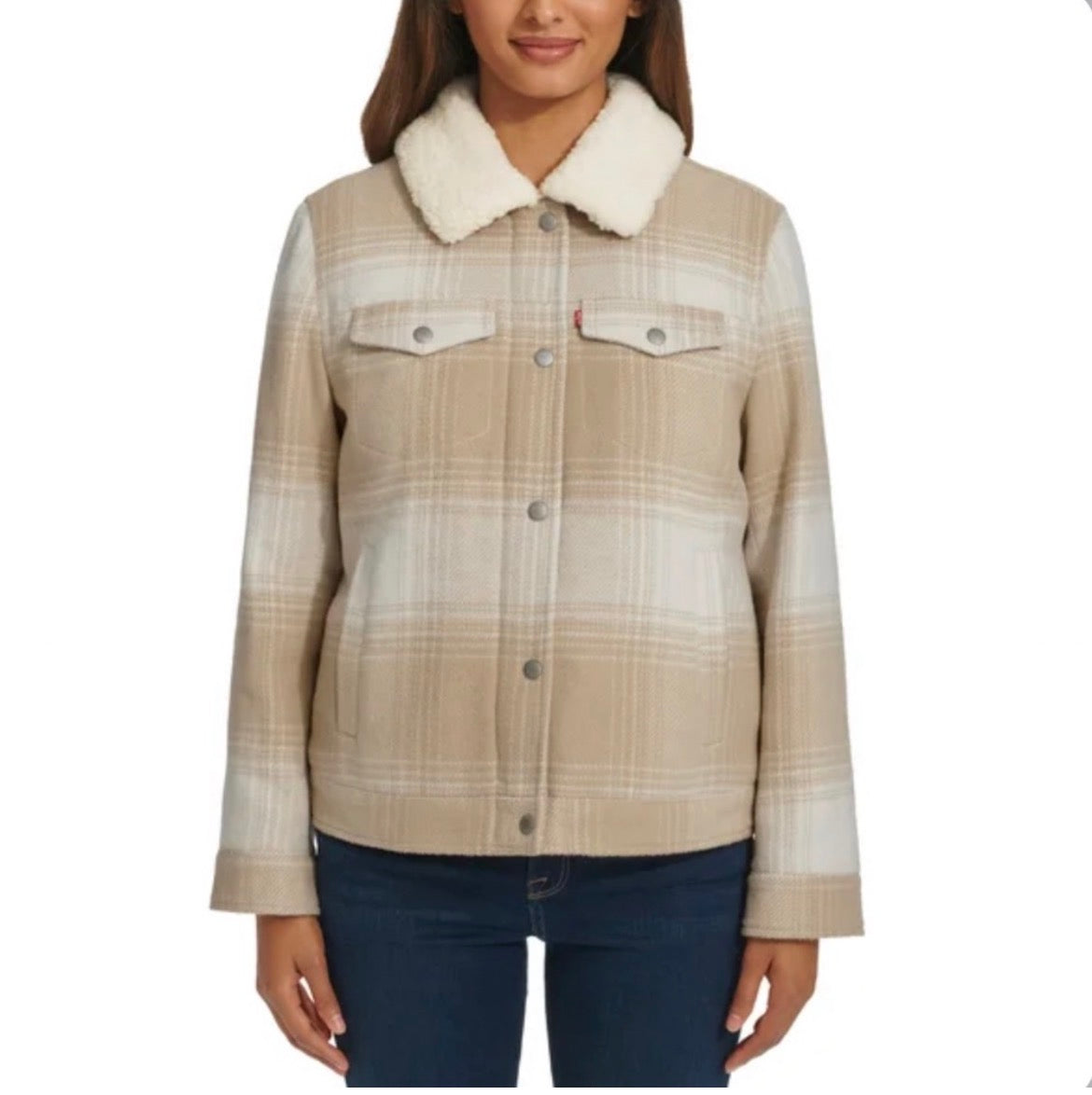 Levi's Women's Sherpa Lining Trucker Jacket