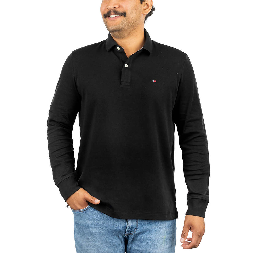 Tommy Hilfiger - Men’s Long Sleeve Polo Shirt