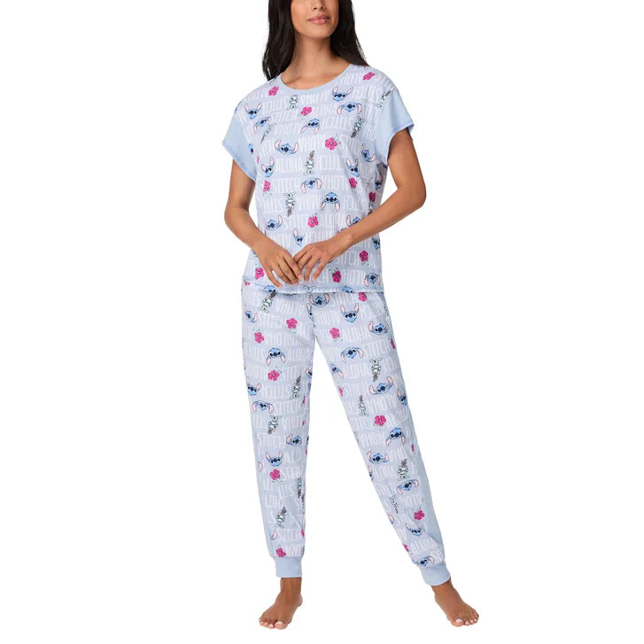 Licensed Women's Pajama Set, 2-piece / Disney Stitch