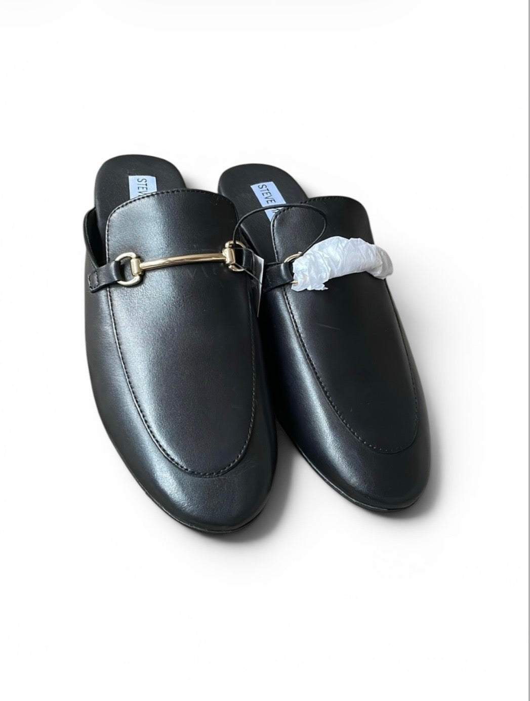 Steve Madden Women’s Leather Loafer Mules