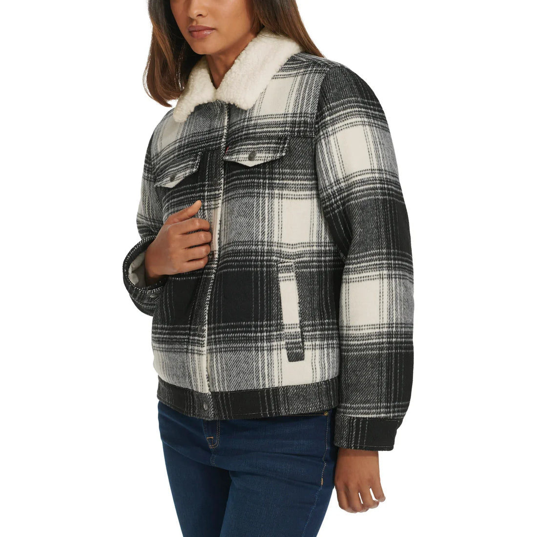 Levi's Women's Sherpa Lining Trucker Jacket