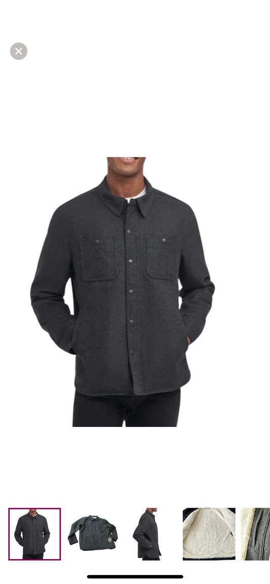 GH Bass & Co - Men's Wool Blended Lined Jacket / Warm Coat