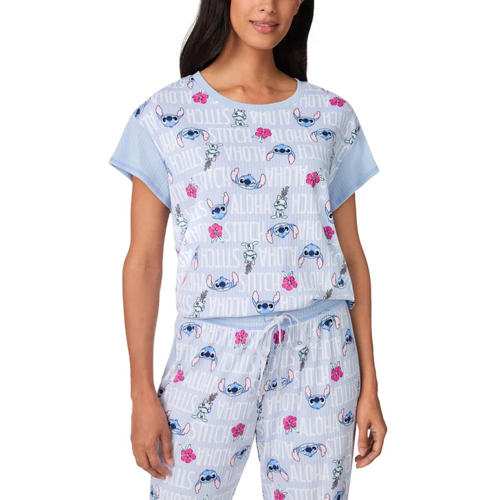 Licensed Women's Pajama Set, 2-piece / Disney Stitch