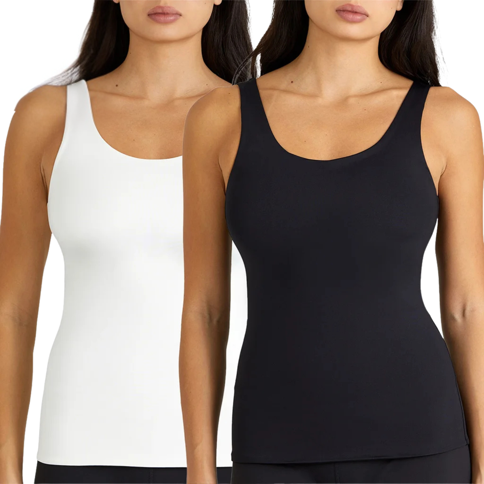 FRANK AND OAK - 2-Pack Women's Smoothing Contour Tank tops