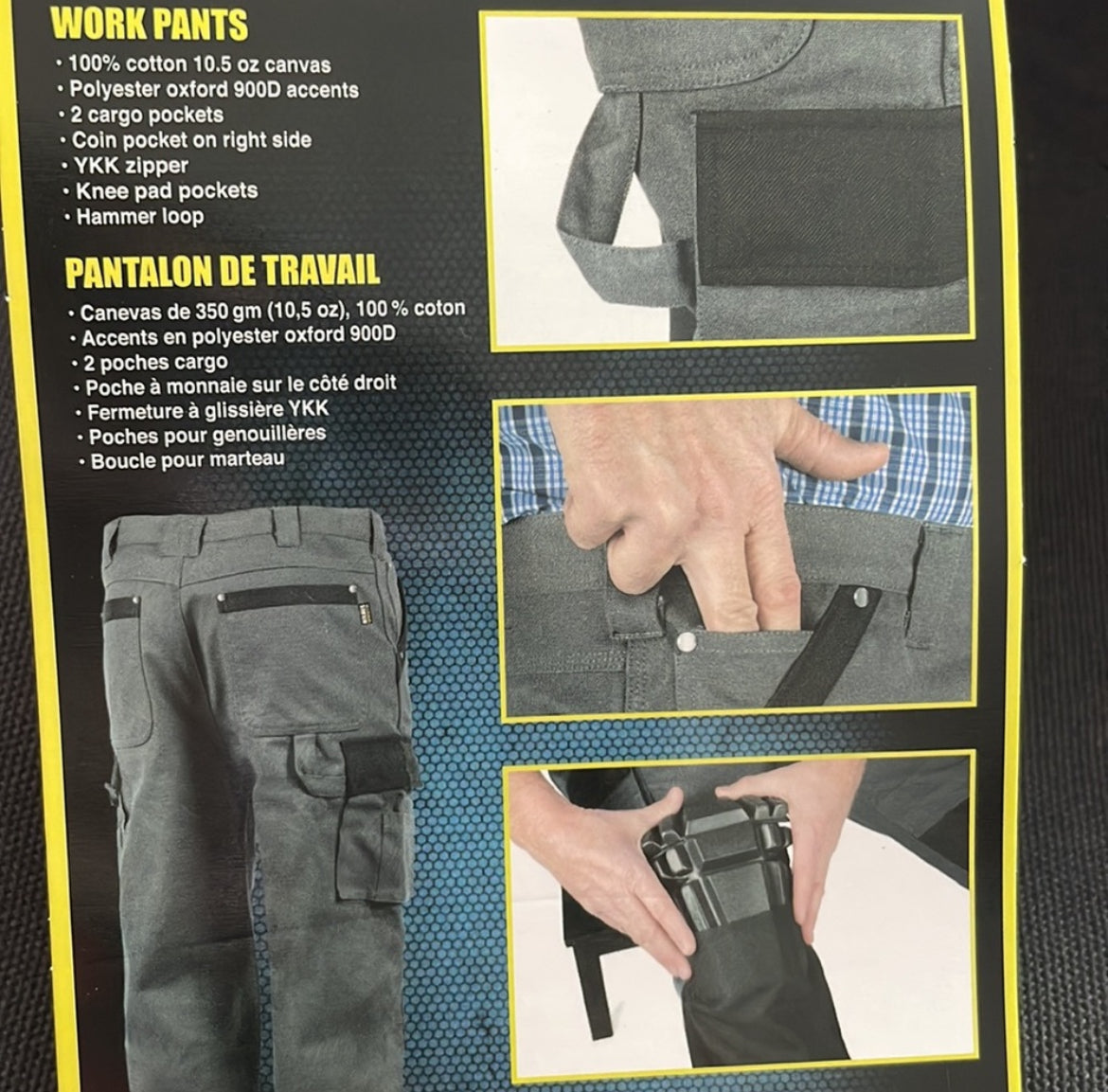 Holmes Workwear - Canvas Cargo Pants