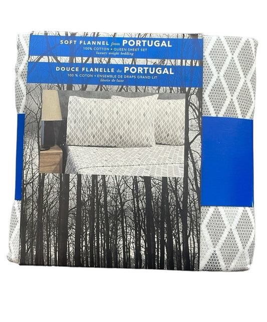 Portuguese Soft Flannel - Queen Sheet Set luxury weight bedding