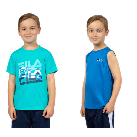 Fila - Boys’ 3 Pc Set ( short + Tops )