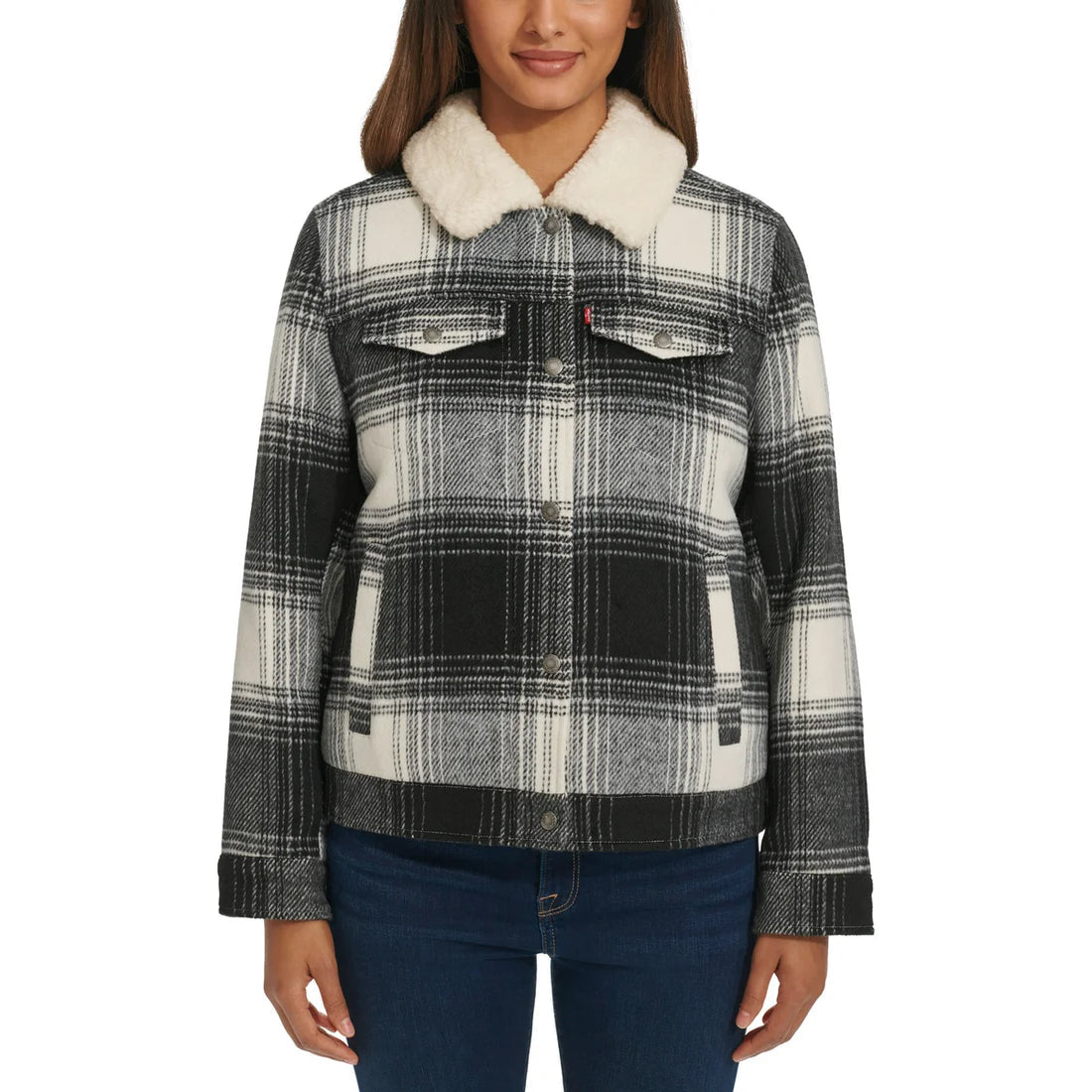 Levi's Women's Sherpa Lining Trucker Jacket