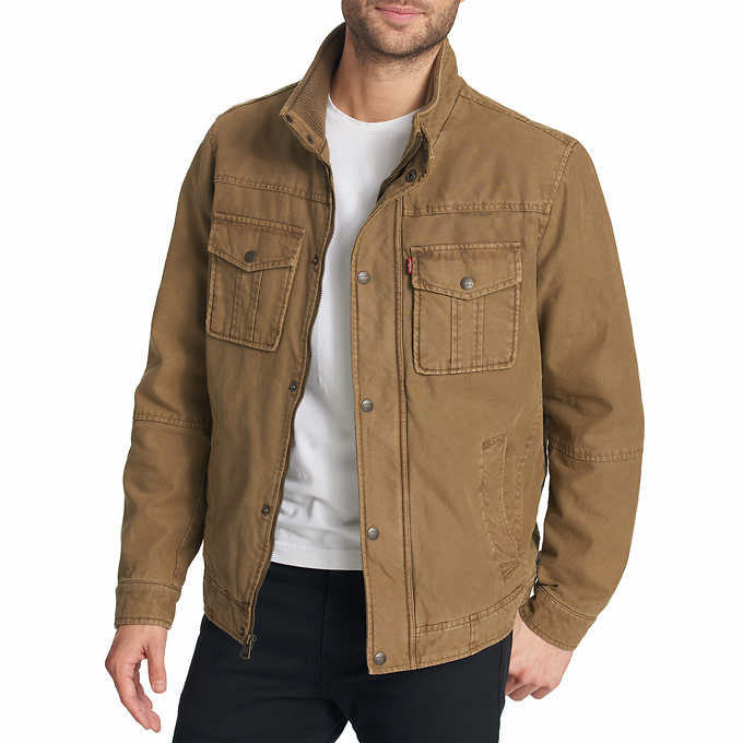 Levi’s - Men’s Quilted Lined / Cotton Twill Jacket