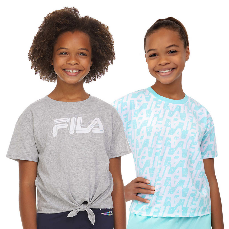 Fila - 2 Pack Girls’ Short sleeve Top