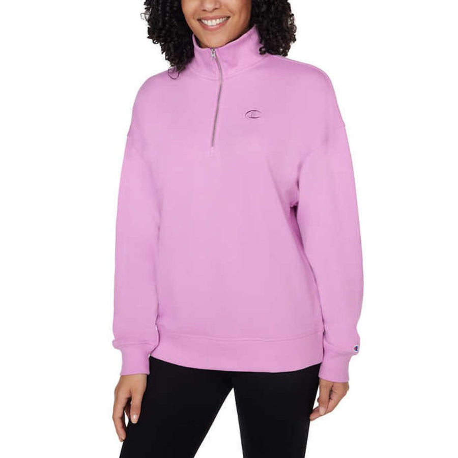 Champion - Women's Half Zip French Terry
Pullover