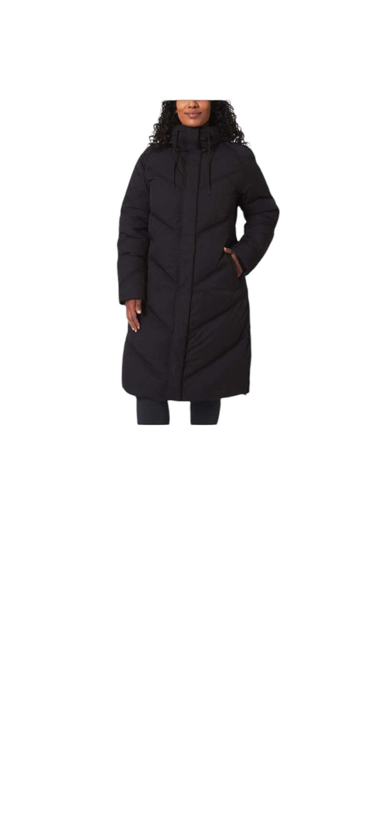 Mondetta - Down Quilted Chevron Maxi Parka / Winter Coat